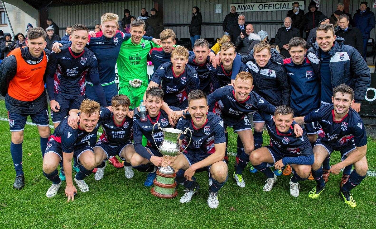 Ross County won the North of Scotland Cup in 2018. Picture - Ken Macpherson