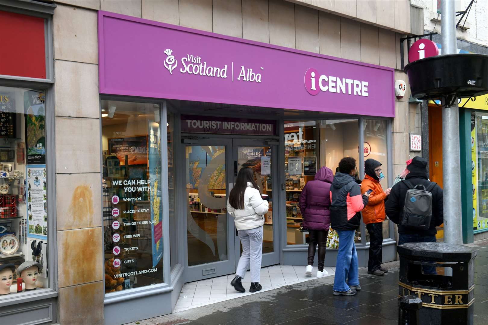Inverness Tourist Information Centre is among those set to close. Picture: James Mackenzie.