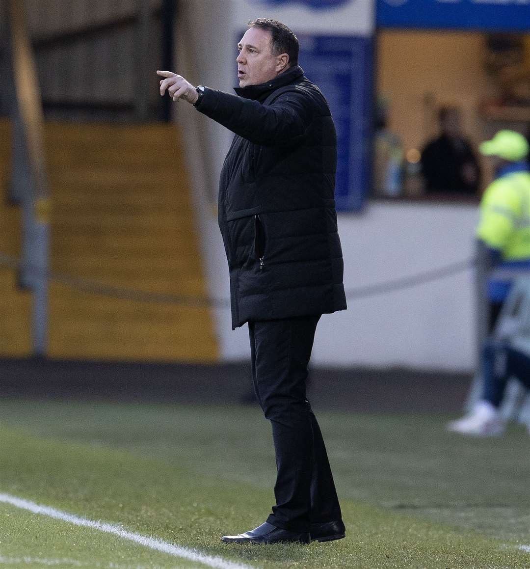 Malky Mackay is set to strengthen his Ross County squad with a loan arrival. Picture: Ken Macpherson