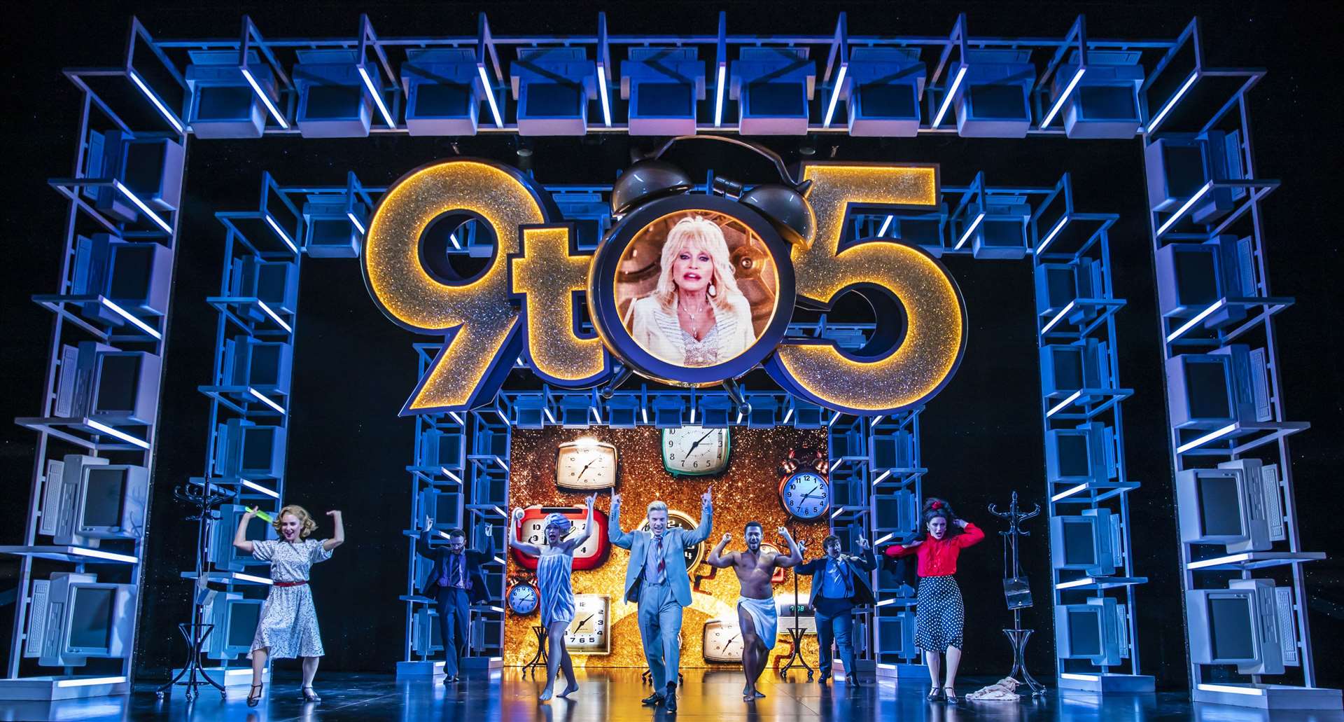 9 To 5 The Musical, at Eden Court until Saturday. Picture: Pamela Raith
