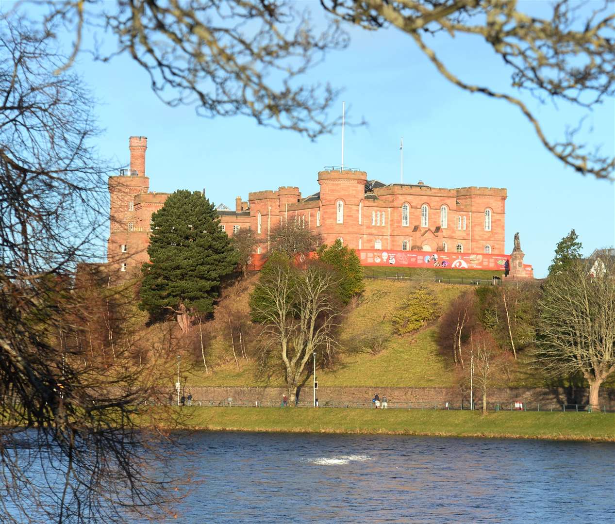 Forestry officers say the plans for the transformation of Inverness Castle do not protect trees on the site.