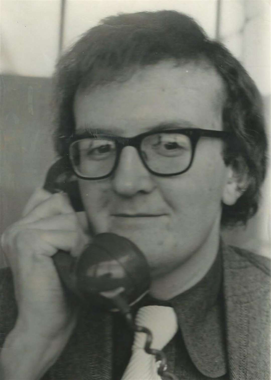 Paul Deal in 1971 while working as a reporter for the Evening Echo in Basildon (Paul Deal/PA)