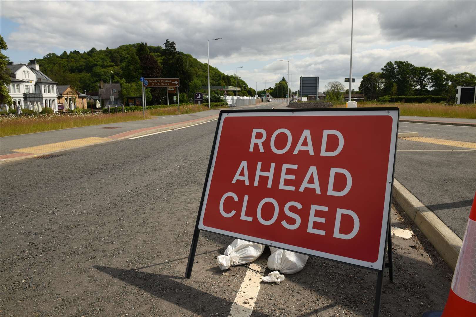 A section of road will be closed near the Torvean and Tomnahurich bridges. Picture: James Mackenzie