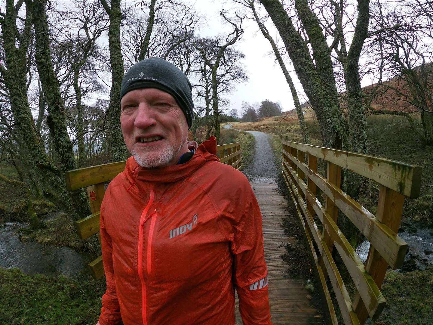Graeme Ambrose on the South Loch Ness Trail which he pushed into becoming a reality.