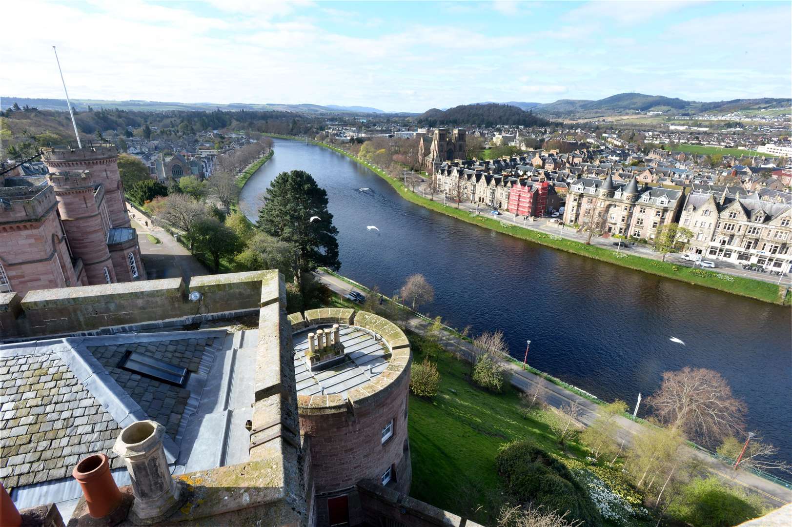 Inverness Castle Viewpoint. Picture: Gair Fraser/SPP