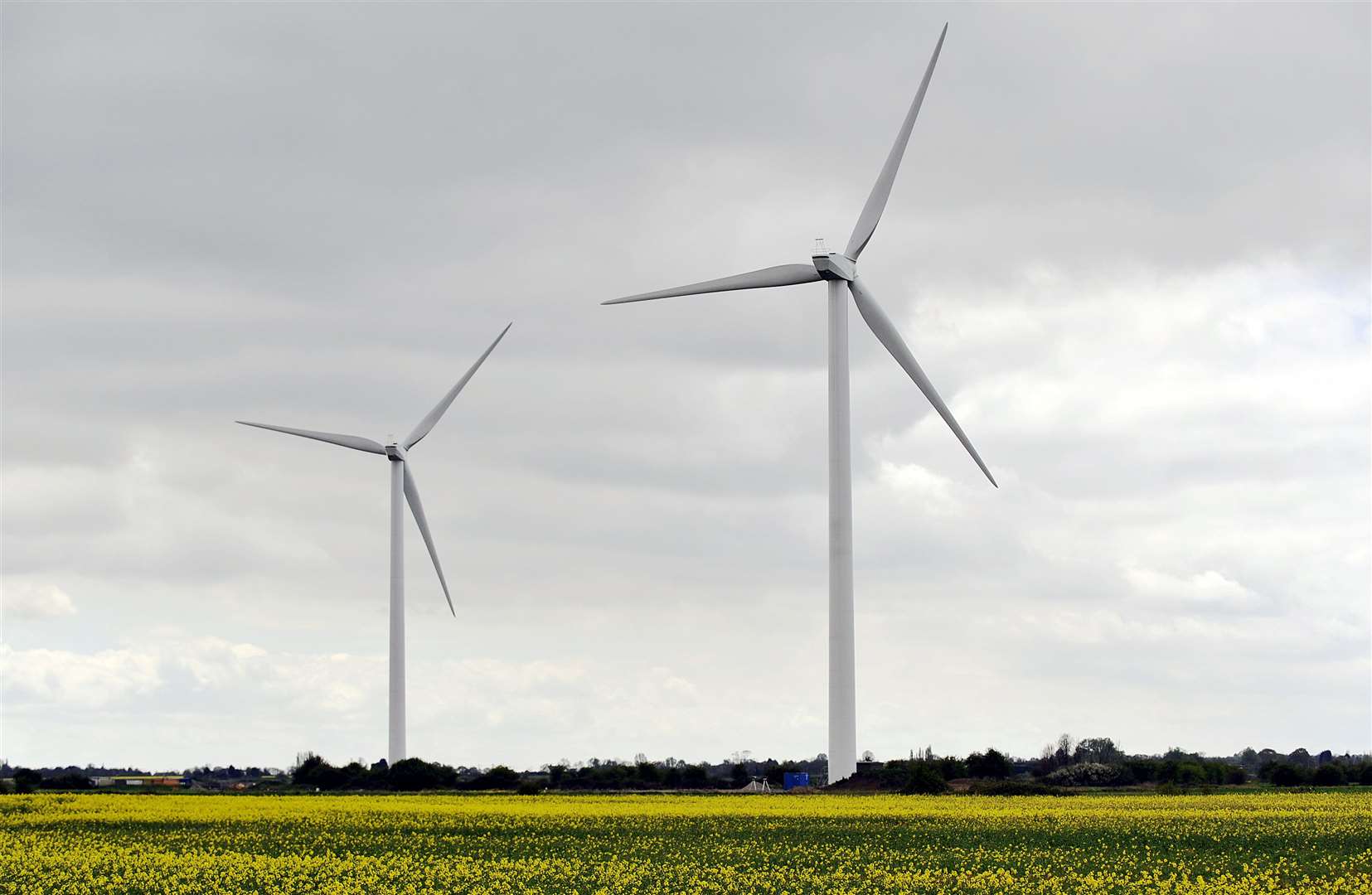 Developers have warned that new wind farms are being held up by the slow expansion of the grid (Nicholas.T.Ansell/PA)