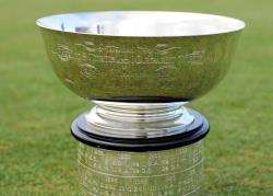 The Curtis Cup trophy