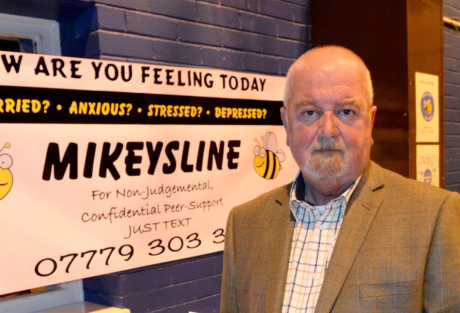 Ron Williamson, of Mikeysline,is calling for a new approach to tackle suicide rates.