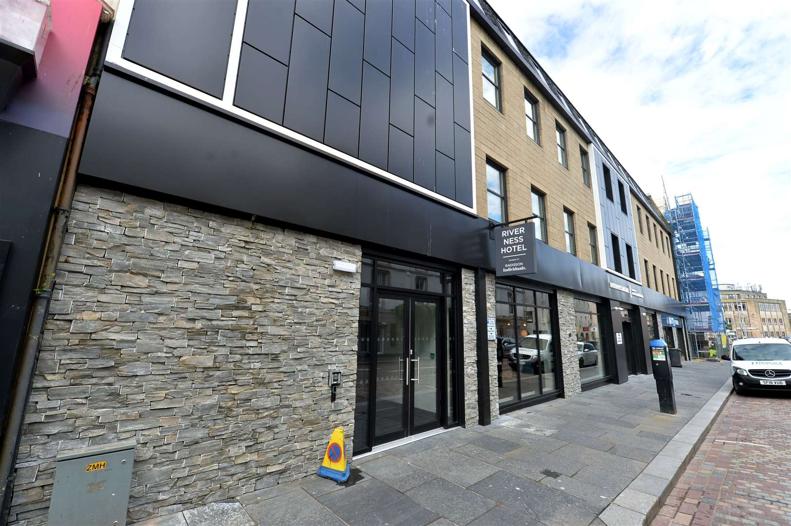 The new River Ness Hotel on Church Street is one of a number of positive new developments in Inverness city centre.