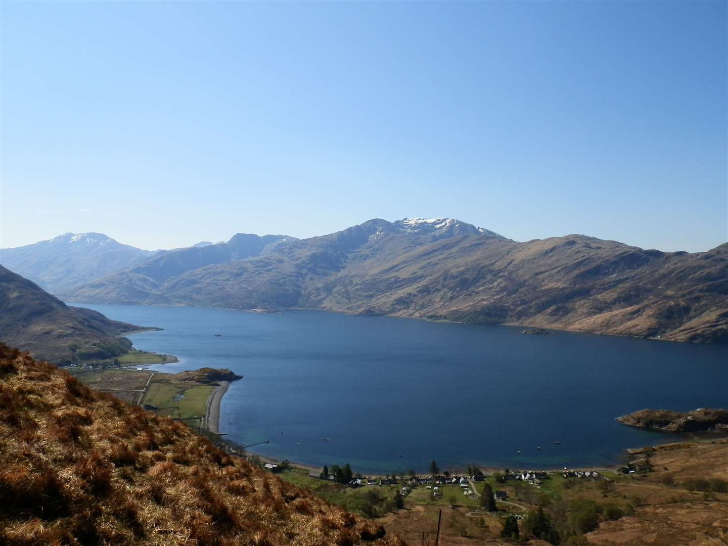 Ladhar Bheinn and the Knoydart peninsula across Loch Hourn from Beinn Sgritheall. Picture: Adobe Stock