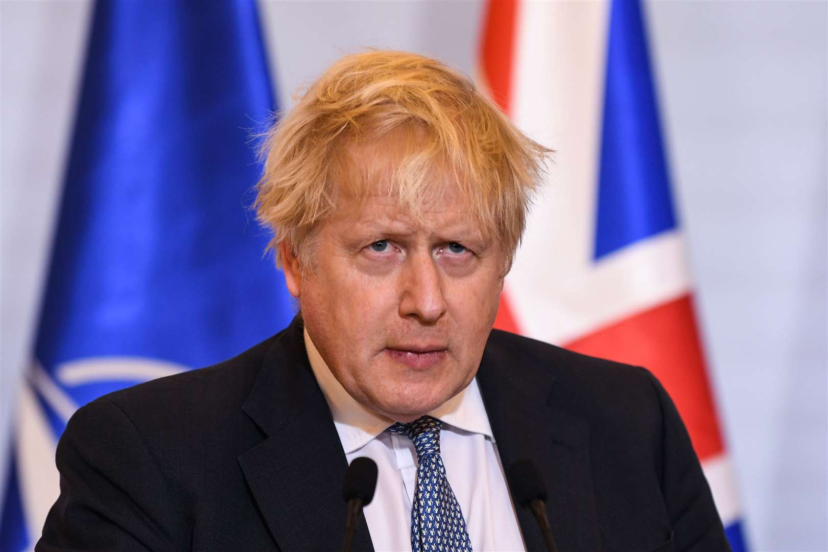 Then-prime minister Boris Johnson is said to have attended as many as six events (Daniel Leal/PA)