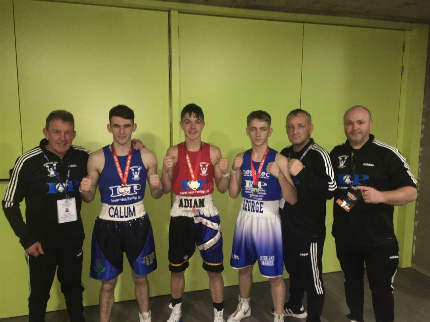 Inverness City Boxing Club (Calum Turnbull, George Stewart and Adian Williamson) took a gold medal and two bronze medals from the Odivelas Box Cup in Portugal.
