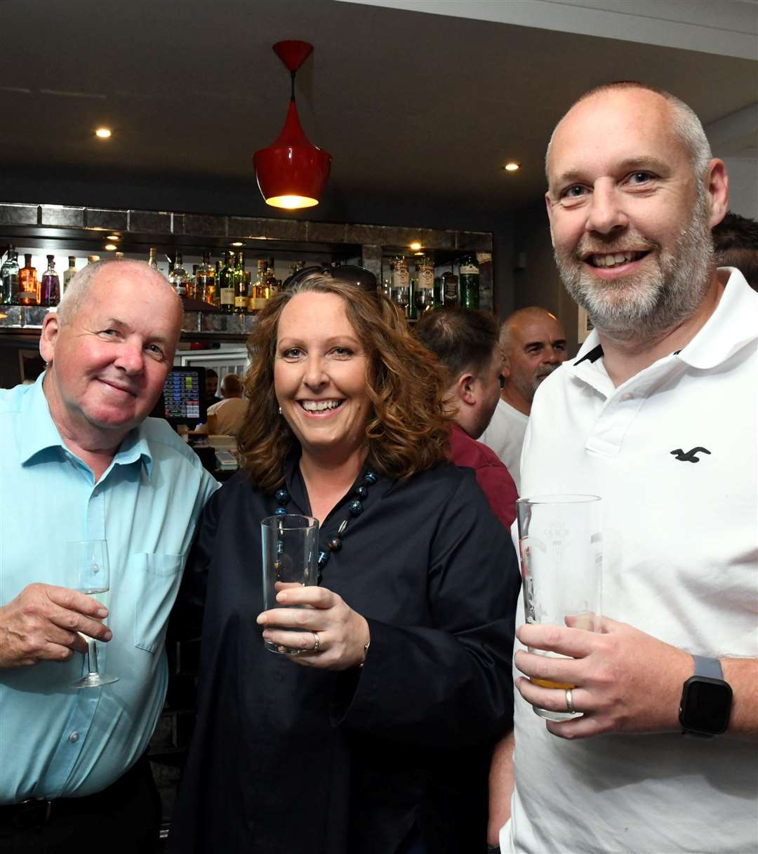 Gordon Robertson, Kathy Sutherland and Sean Archer. Picture: James Mackenzie.
