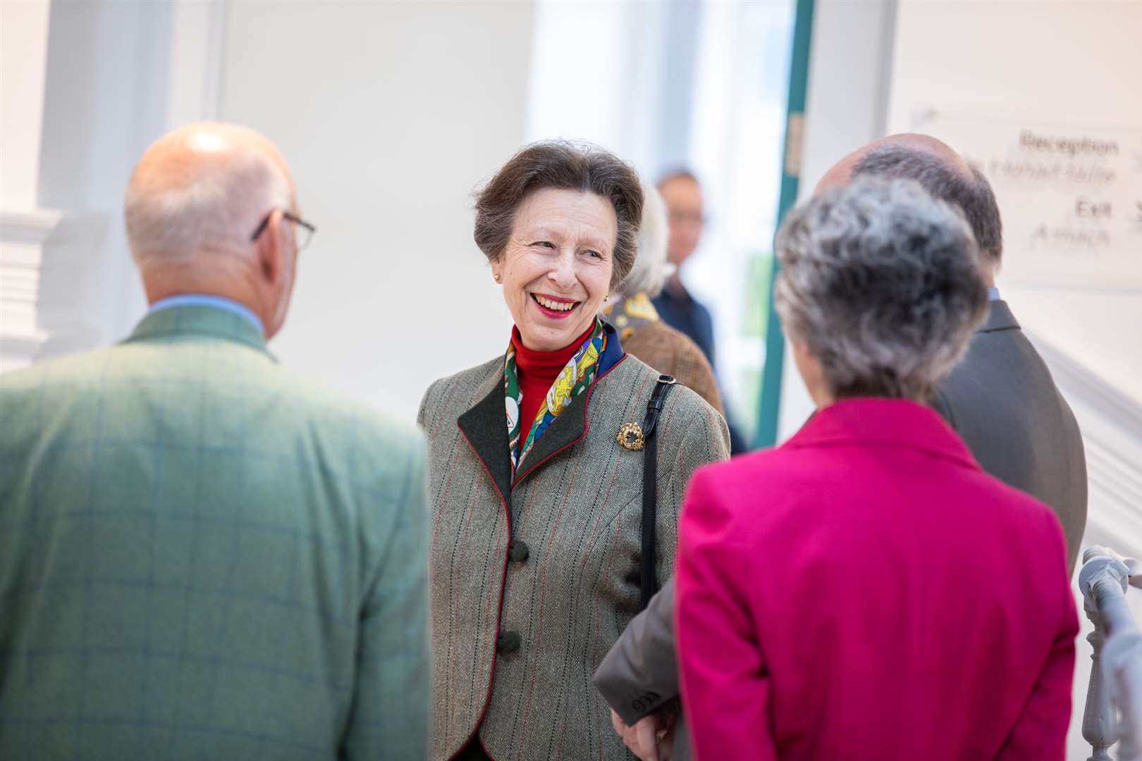 During the official visit, The Princess Royal met the key contributors to the development project, as well as Wasps staff, artists who have occupied the first phase of the Academy since its opening in 2018, and some of the more recent creative industries tenants who moved into the final phase. Photo: Paul Campbell