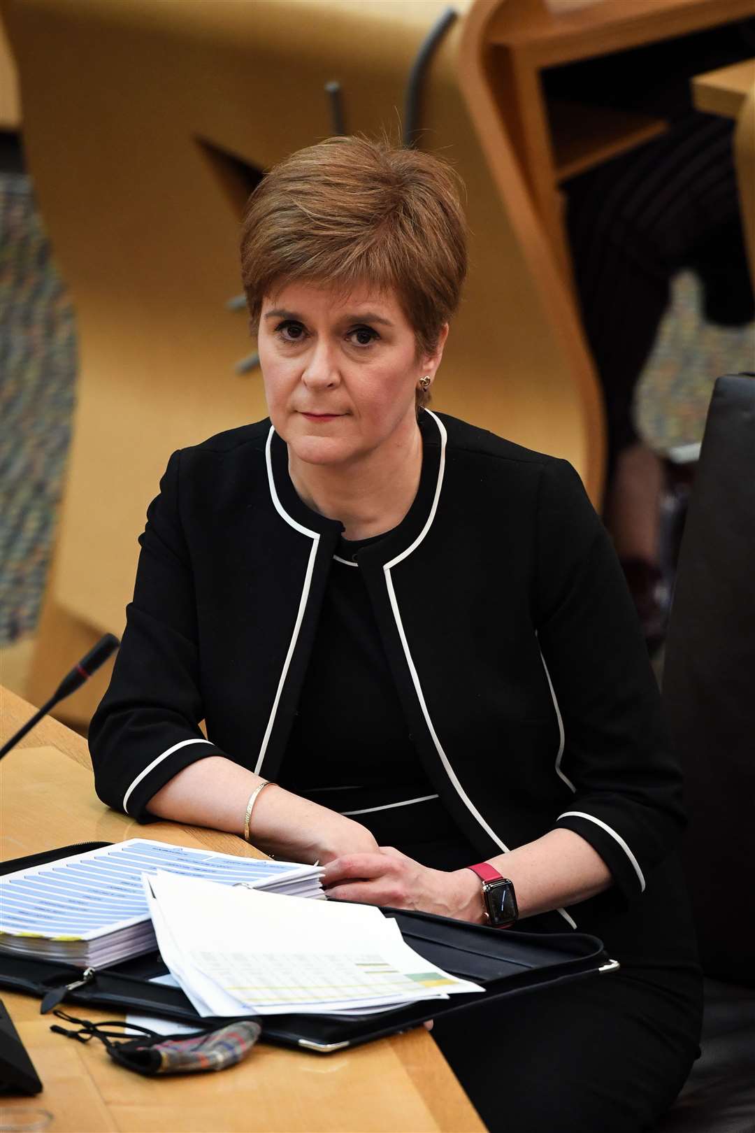 Ms Sturgeon gave her account in a letter to MSPs examining the Scotland Government’s handling of complaints against Mr Salmond (PA)