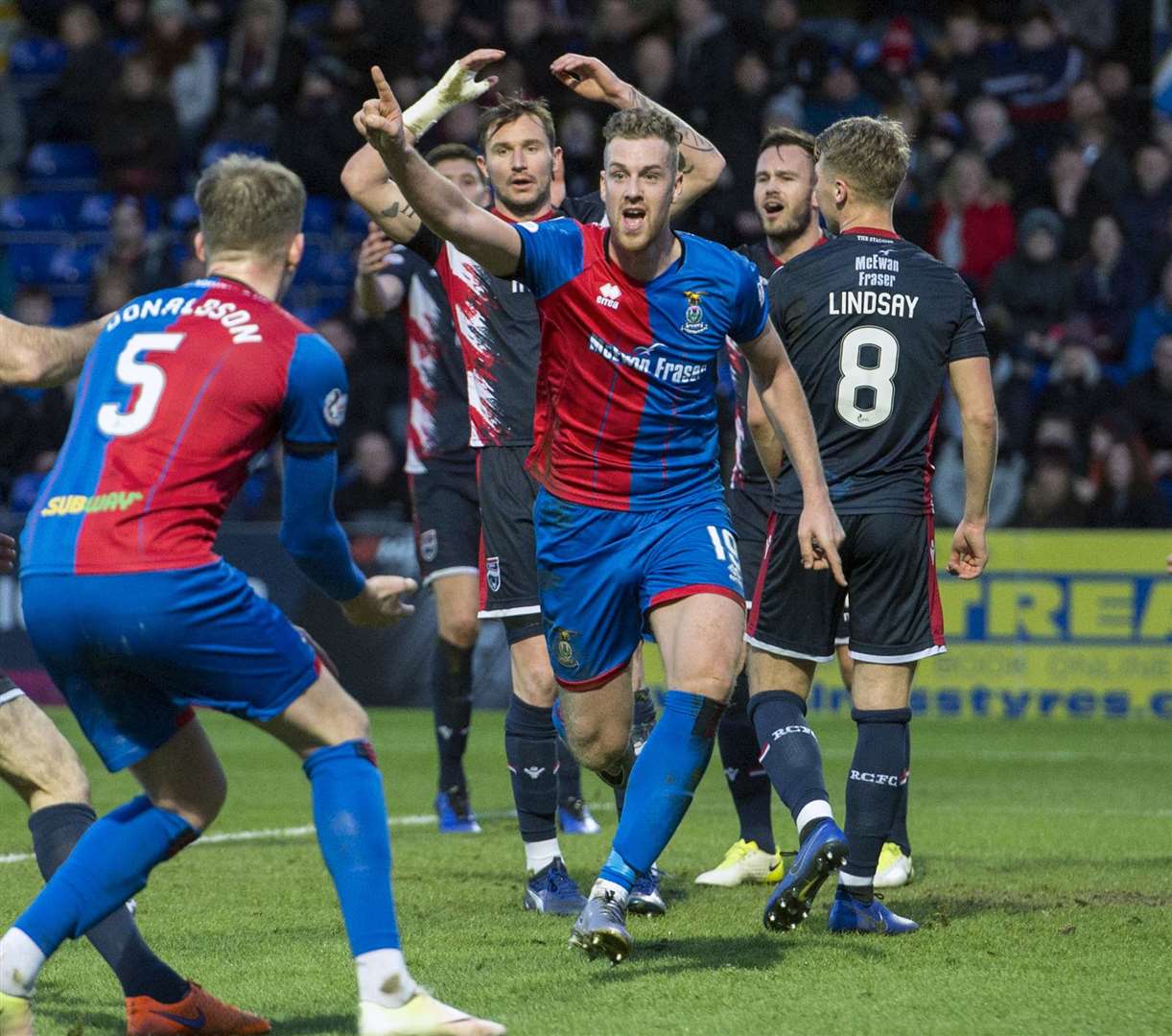 Inverness Caledonian Thistle received almost £242,000.