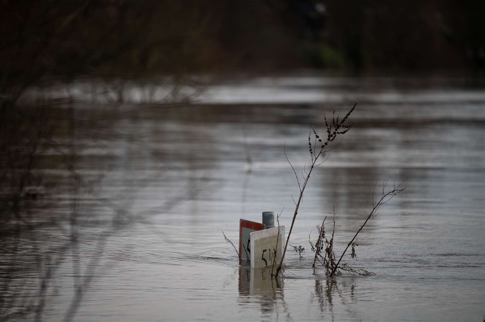 Flooding in West Sussex (Jamie Lashmar/PA)