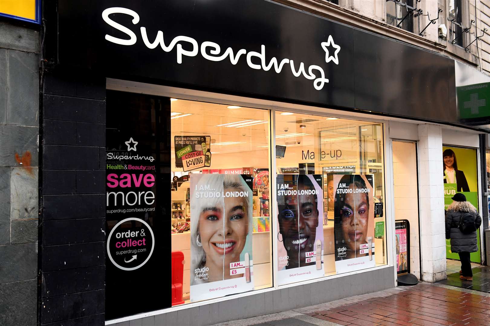 The offence took place at Superdrug.