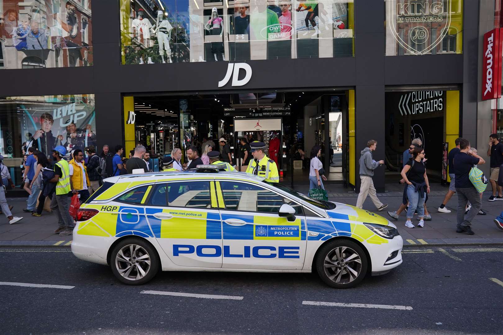 Police were called to Oxford Street earlier this month following rumours of a mass looting that began on social media