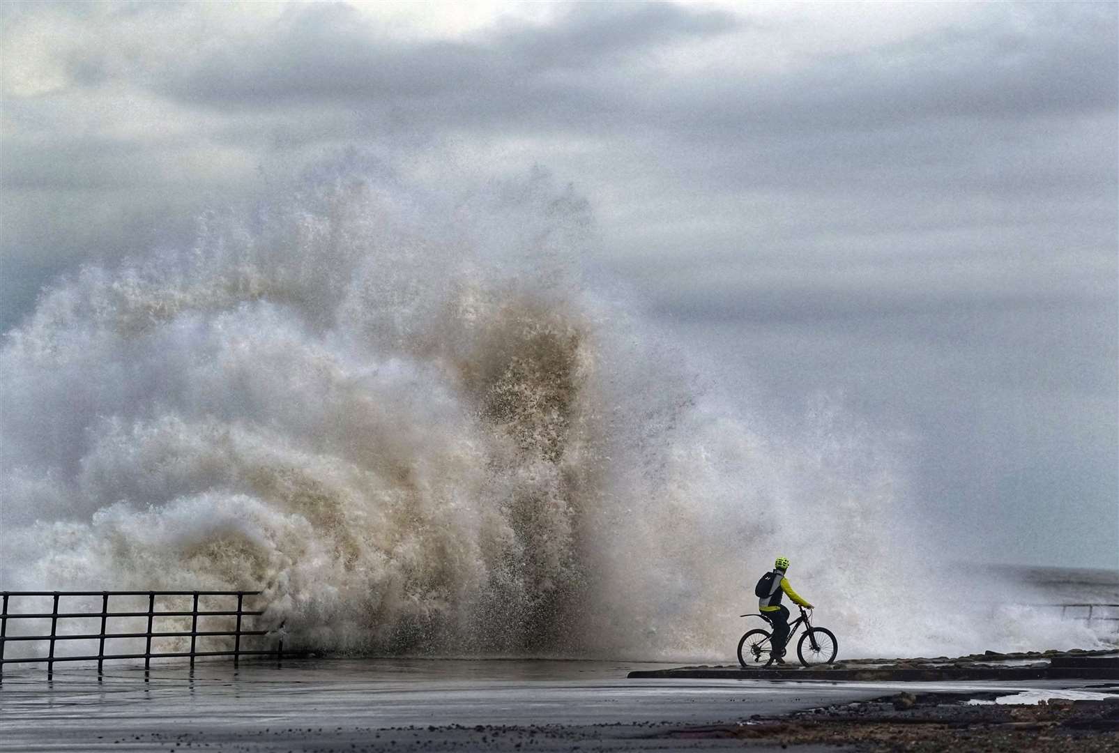 Strong winds could also bring some gales around coastal areas (Owen Humphreys/PA)