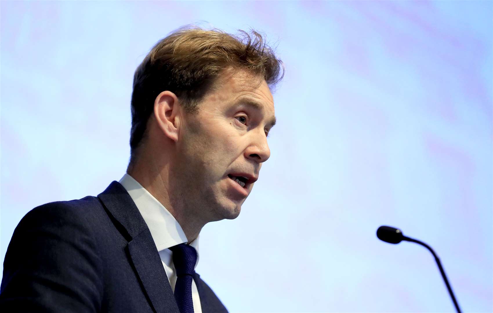 Defence committee chairman Tobias Ellwood is set to make a speech marking the two-year anniversary of the Taliban’s return (Gareth Fuller/PA)
