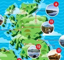 Loch Ness (number six) appears to be on the move. As too does Loch Lomond (number 10).