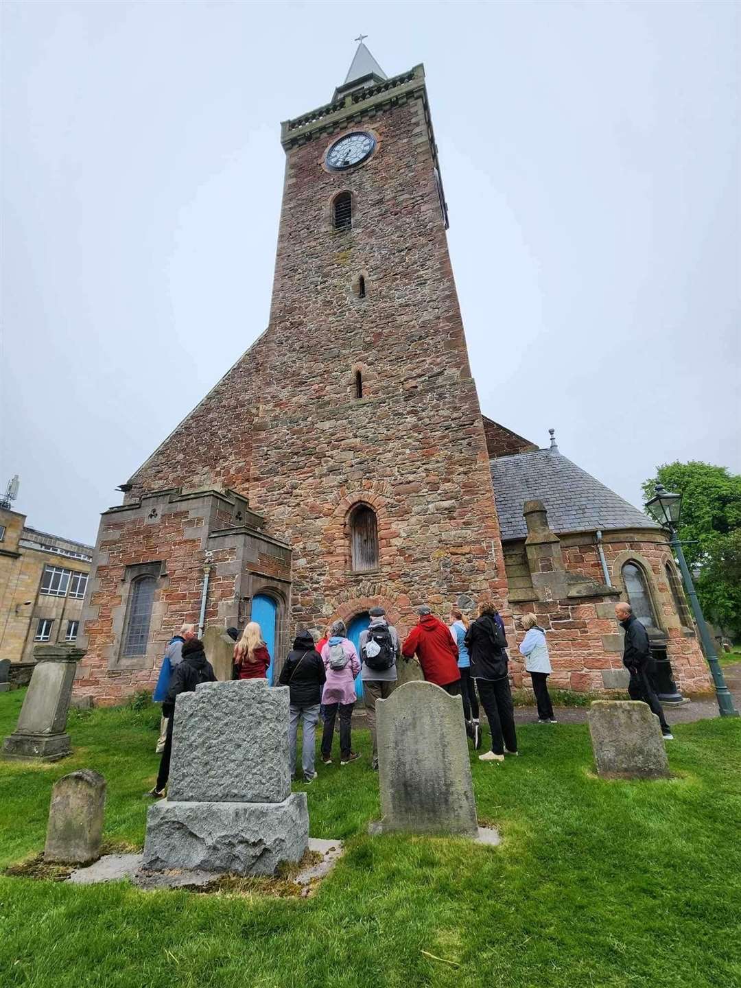 ONC members are shown round the Old High Church.