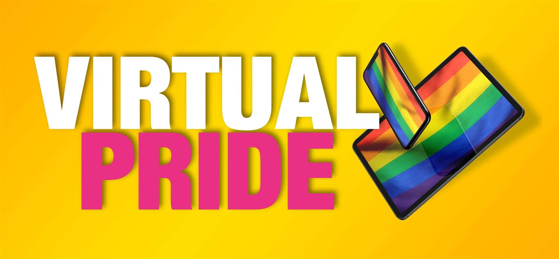 The Virtual Pride 2020 logo