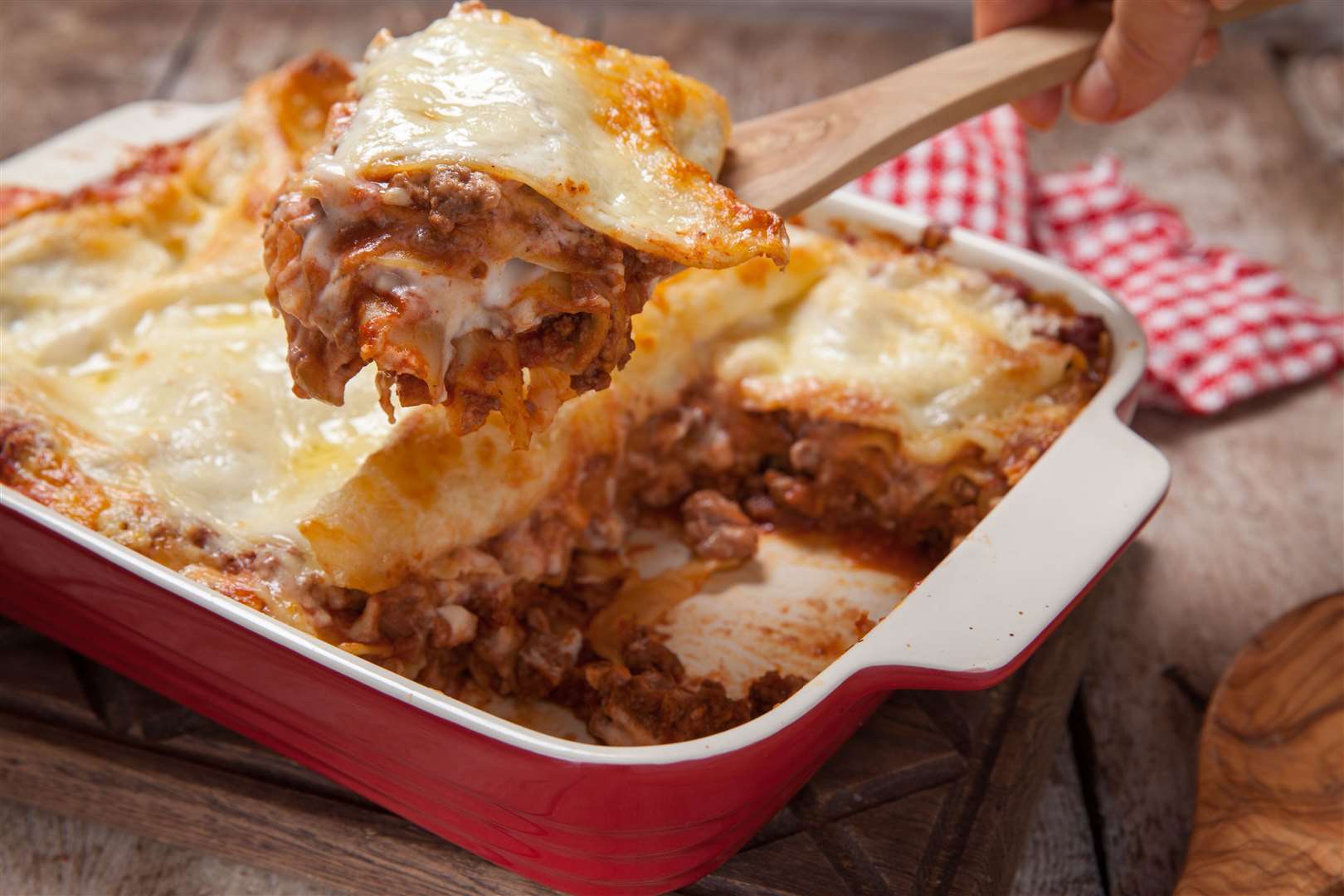 Make a hearty lasagne this April.