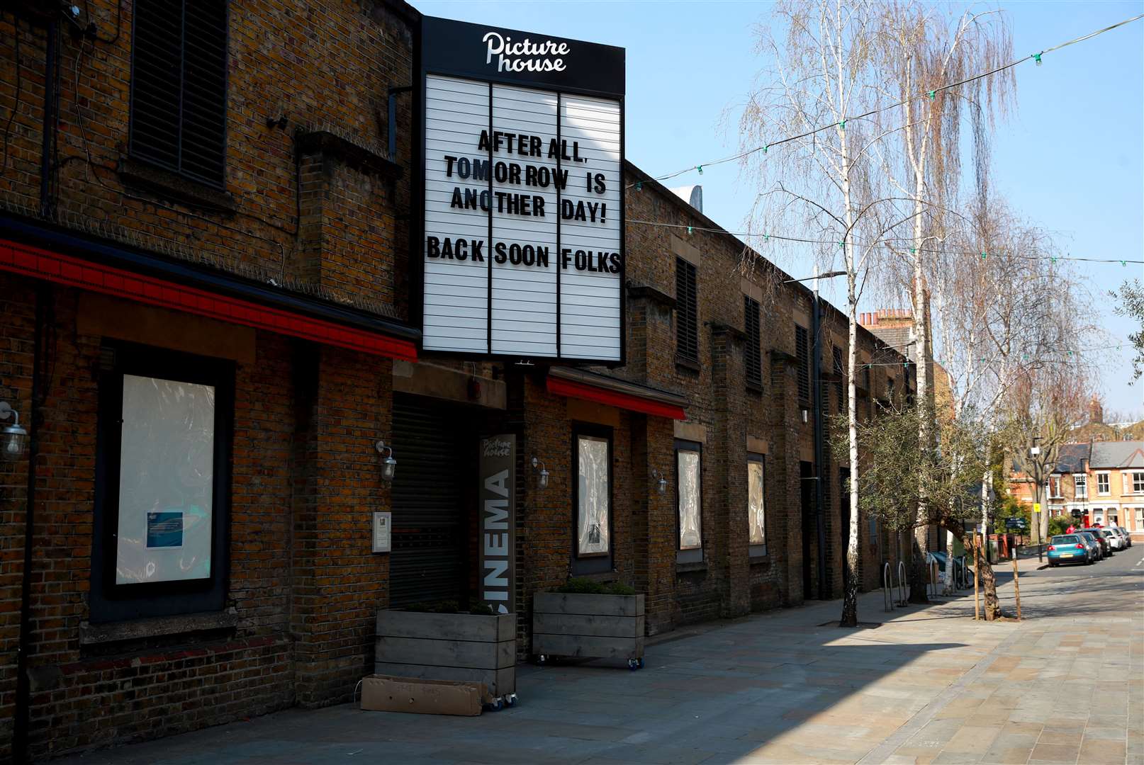 The Clapham Picturehouse in London. Cineworld also owns the Picturehouse chain (Adam Davy/PA)