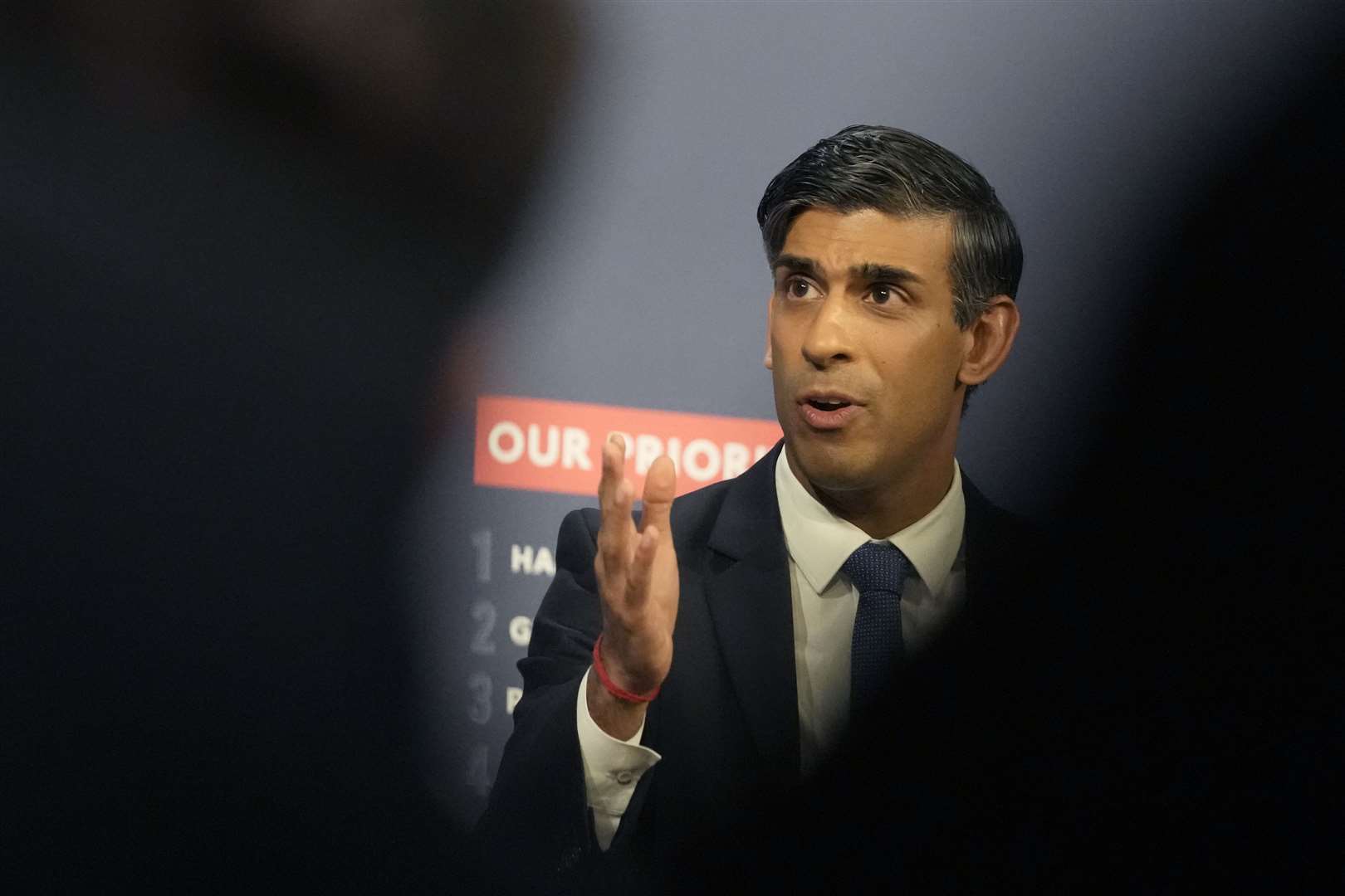 Rishi Sunak has been told the dispute with doctors must be resolved before waiting lists can be fixed (Frank Augstein/PA)