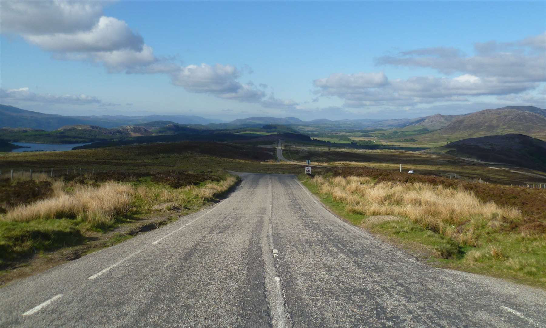 General Wade's Military Road from Inverness to Fort Augustus today.