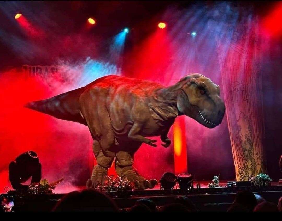 Scary T-Rex.
