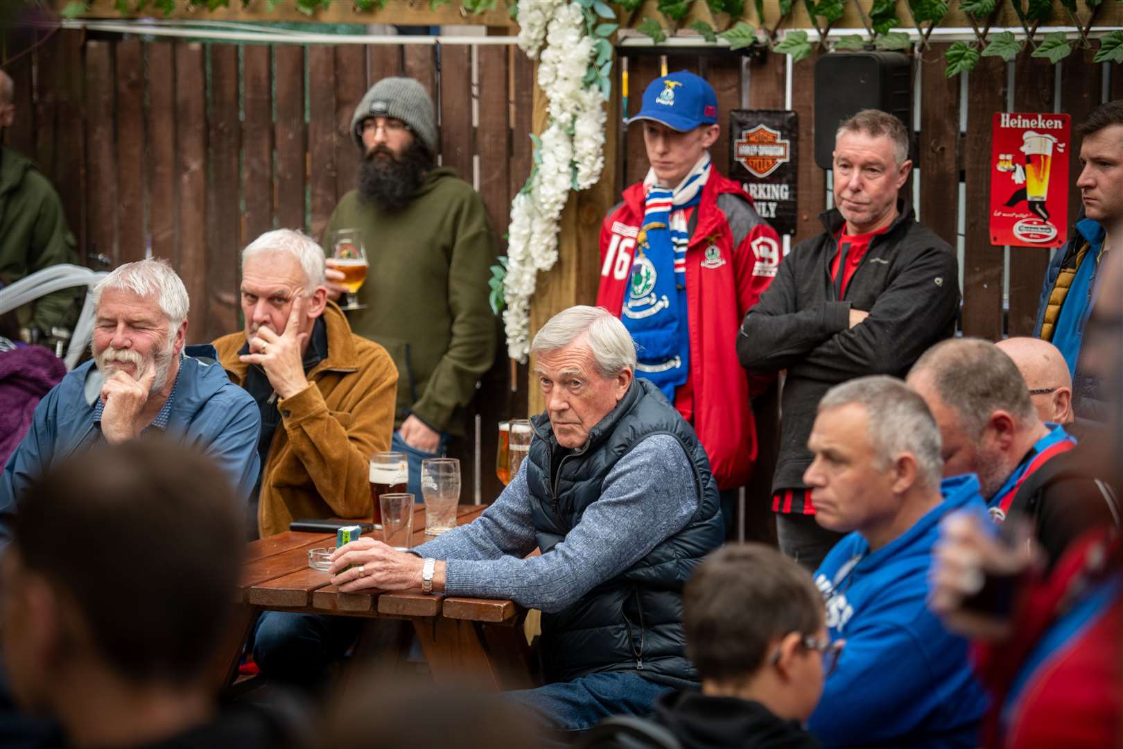 Inverness Caledonian Thistle Supporters Trust fans open meeting took place at Innes Bar in Inverness. Picture: Callum Mackay.