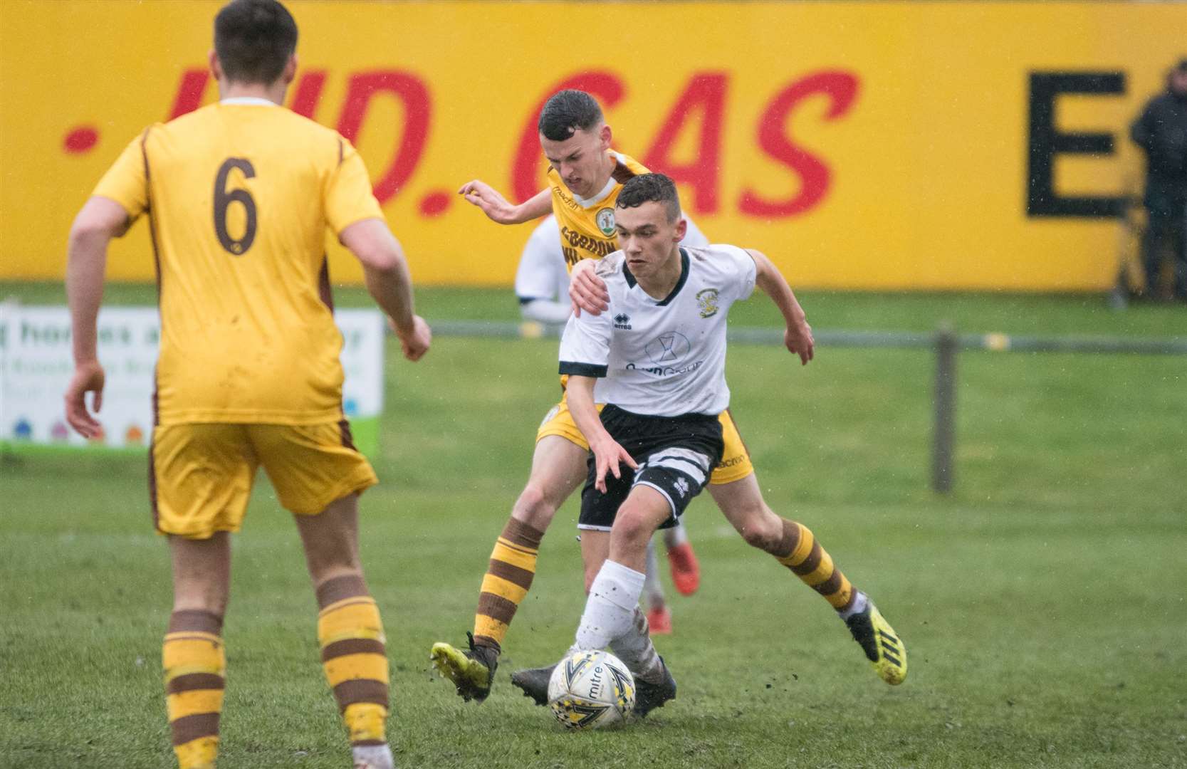 Ross Logan is just one of several youngsters who have broken into the Clachnacuddin first team this season. Picture: Becky Saunderson