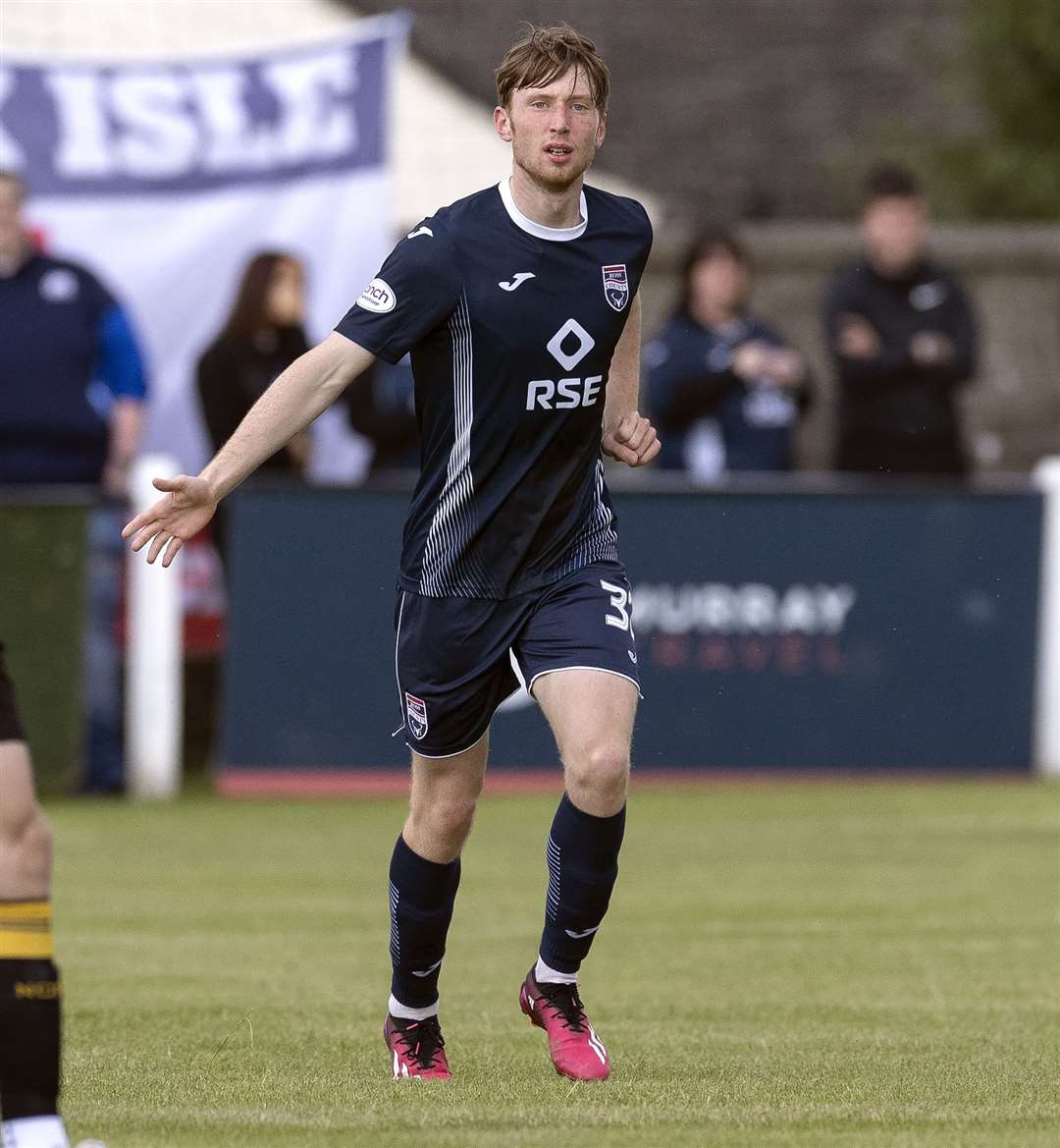 Connall Ewan has played regularly in the SPFL with Elgin City. Picture: Ken Macpherson