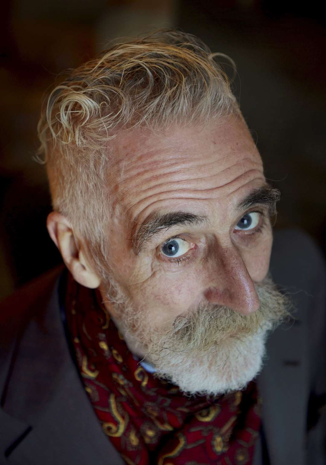 Artist and writer John Byrne at Culloden House Hotel. Picture: Gary Anthony.