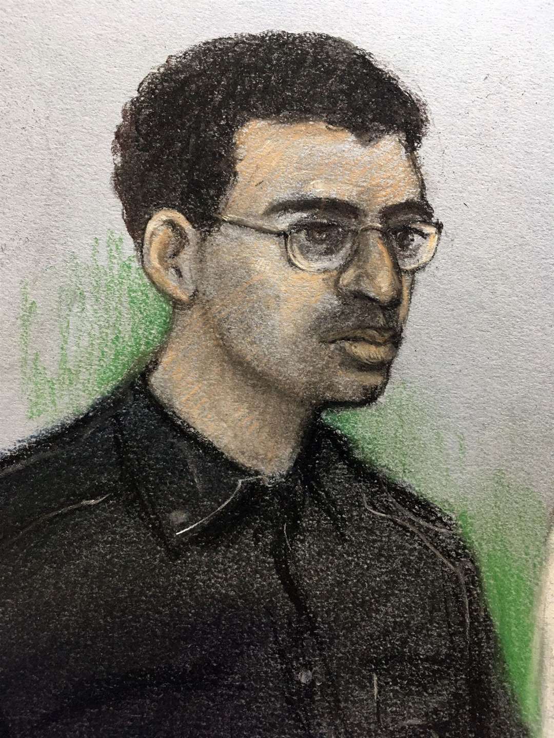 Hashem Abedi in a previous court appearance (Elizabeth Cook/PA
