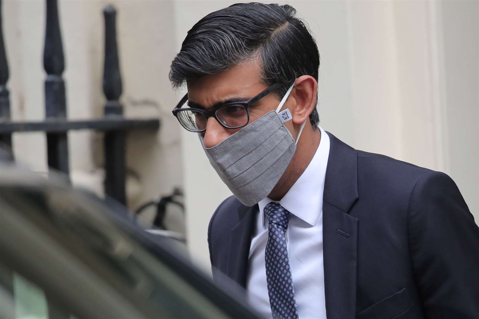 Chancellor of the Exchequer Rishi Sunak leaves Downing Street (Aaron Chown/PA)