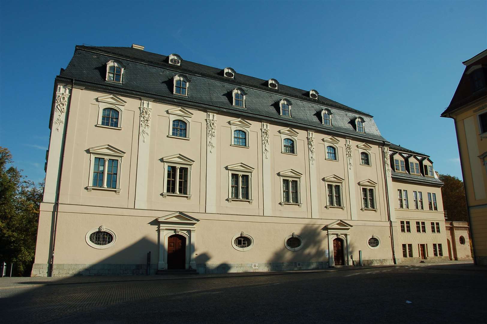 The Anna Amalia library in Weimar.