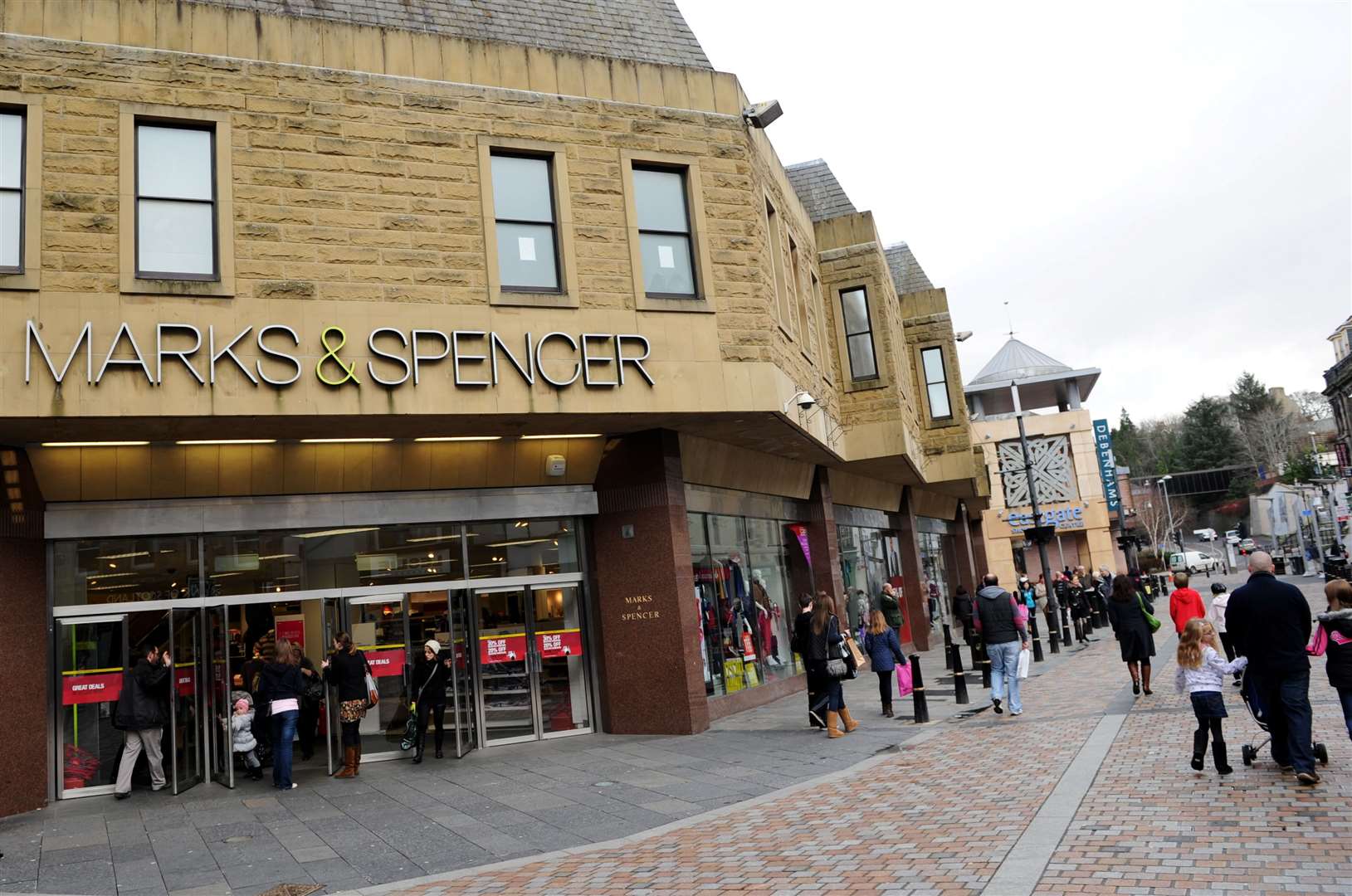 There is no word yet on how a redundancy announcement by Marks and Spencer could affect staff at the Inverness store.
