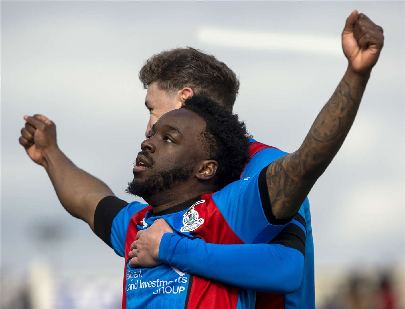 Austin Samuels came off the bench to score Caley Thistle's equaliser. Picture: Ken Macpherson