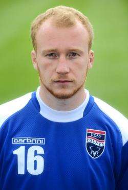 Ross County striker Liam Boyce.