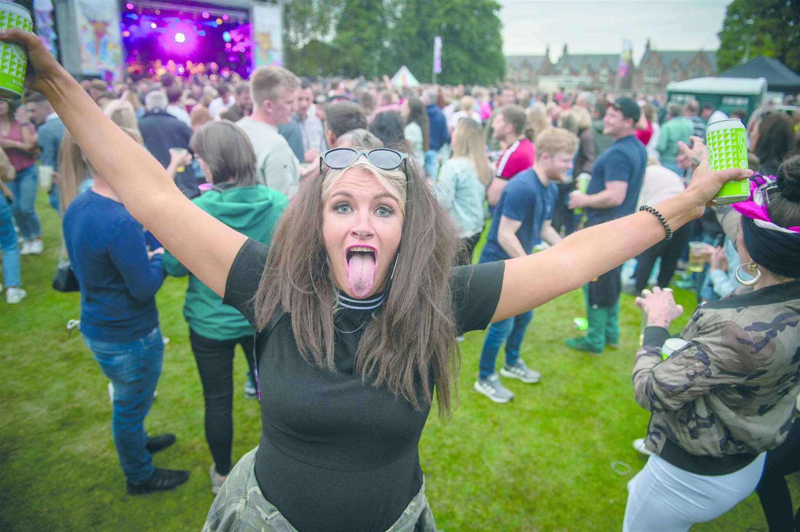 The Gathering Festival 2021, Northern Meeting Park, Inverness. Picture: Callum Mackay.