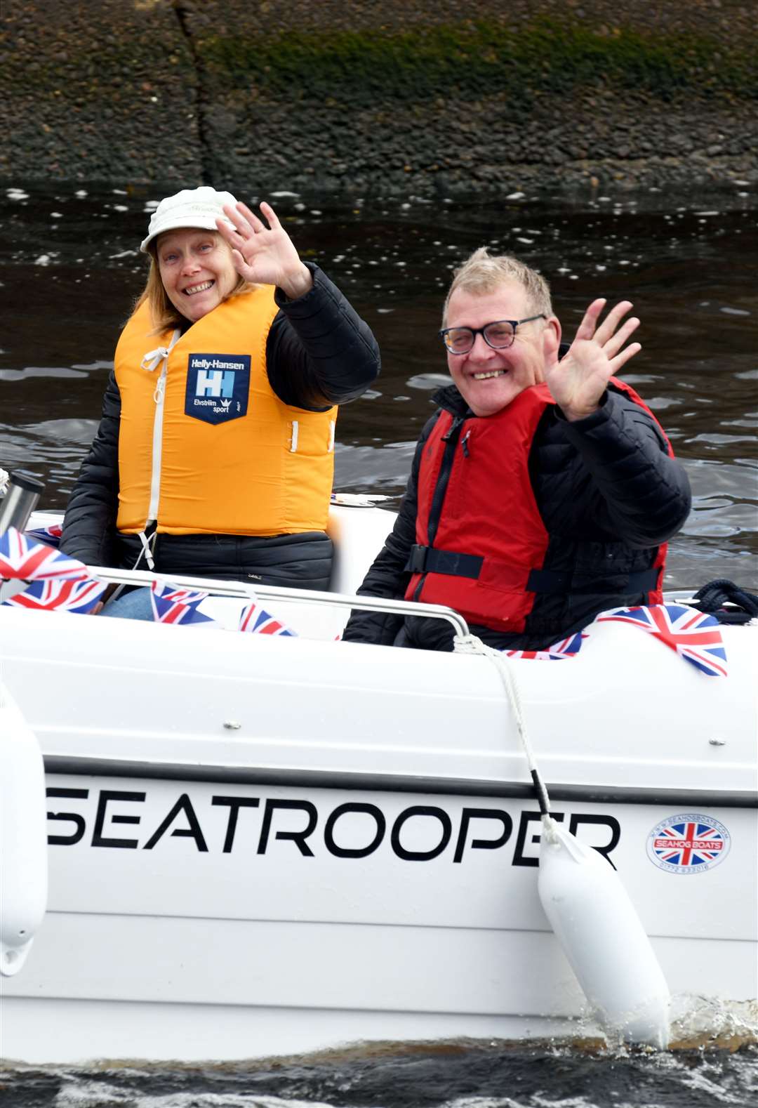 Jubilee sea jaunt for this couple at Nairn Royal Regatta.