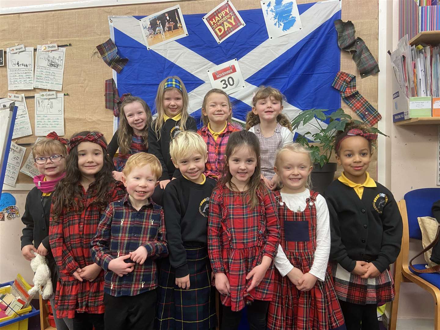 Primary 1 dressed for the occasion.