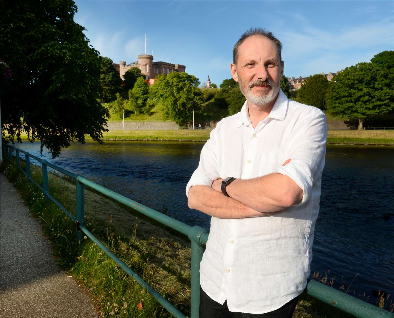 Douglas Hardie who is setting up the Highland Food and Drink Trail including a street food promenade by the River Ness. Picture: Gary Anthony