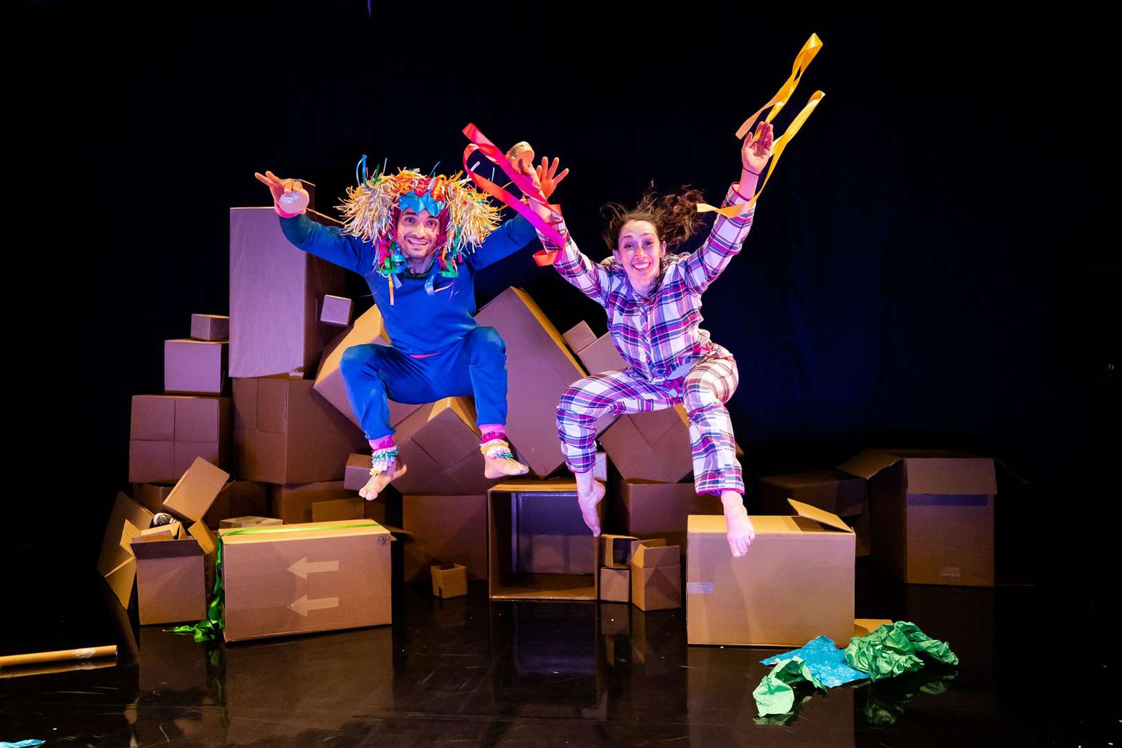 A leap of imagination comes to you in The Gift starring Jo Pirrie and Rander Martinis. Picture: Paul Campbell
