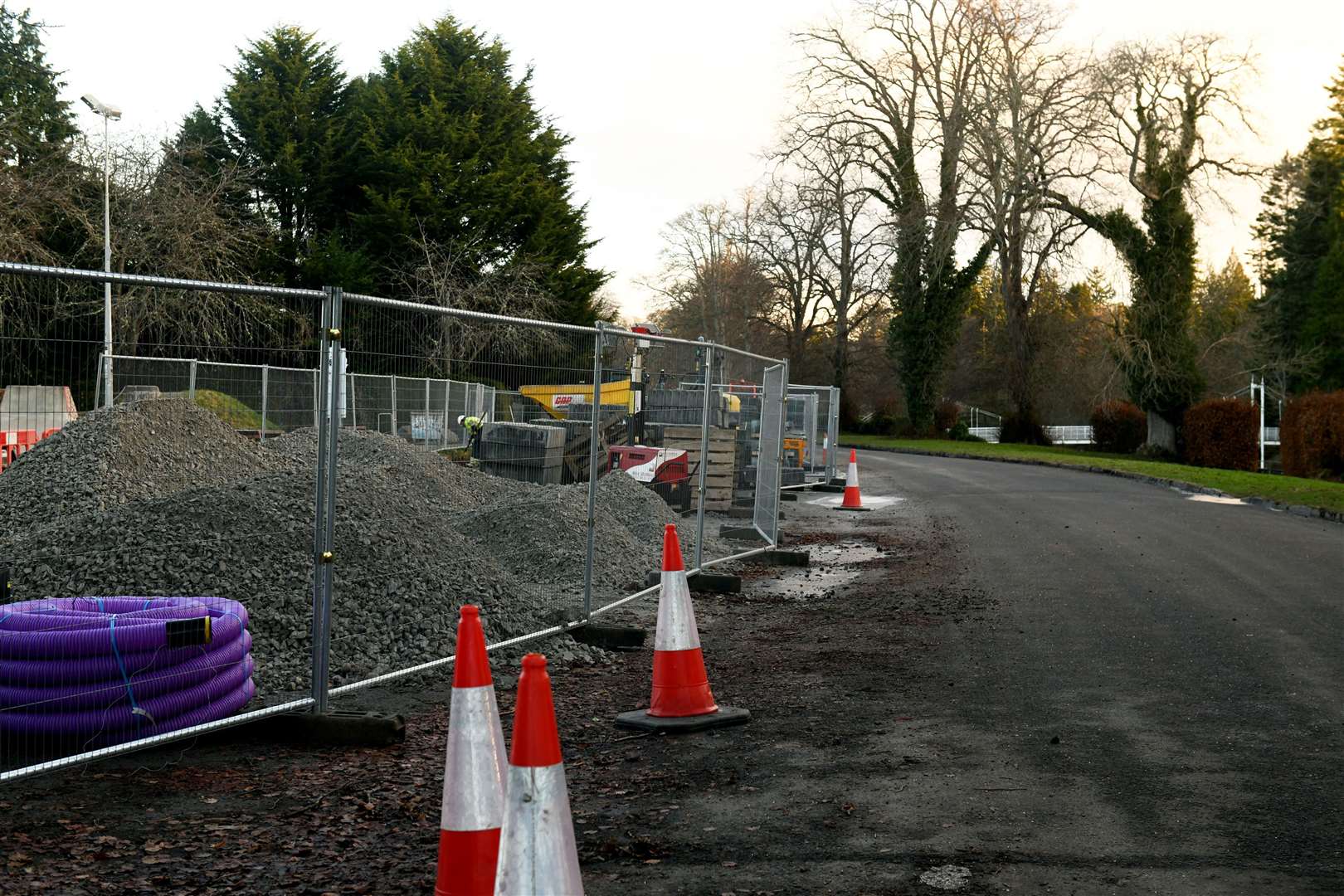 Formalised parking will be installed on Bught Road beside the skate park. Picture: James Mackenzie