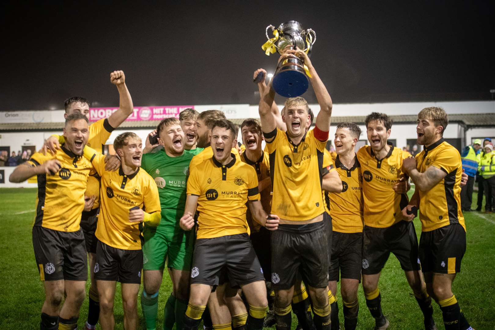 Nairn County won the North of Scotland Cup. Picture: Callum Mackay